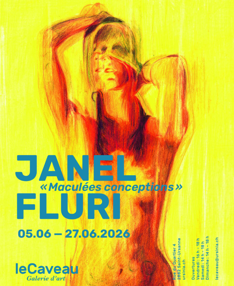 Exposition - Janel Fluri - Maculées conceptions 03 Caveau2026 Fluri 768x940