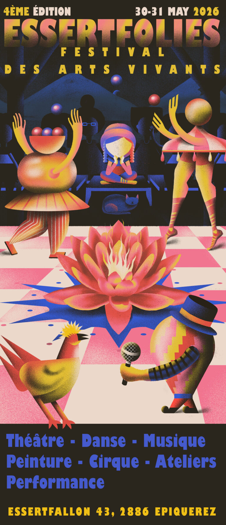 4ème édition Essertfolies Poster Web Mobile 768x1778
