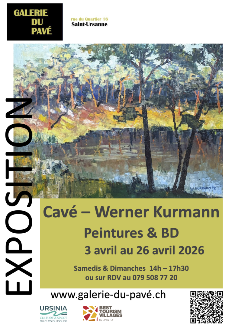 Cavé - Werner Kurmann : peintures & BD Cave 2026 Web 768x1087